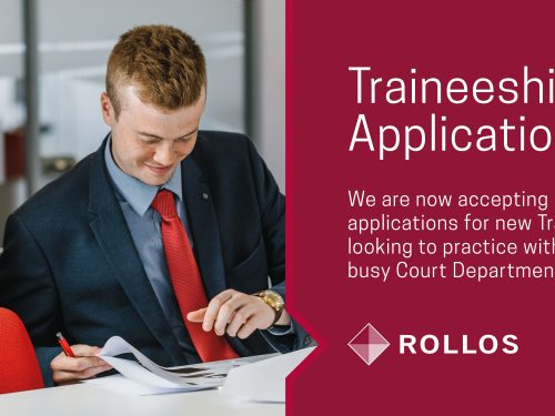 TRAINEE APPLICATIONS ARE OPEN!