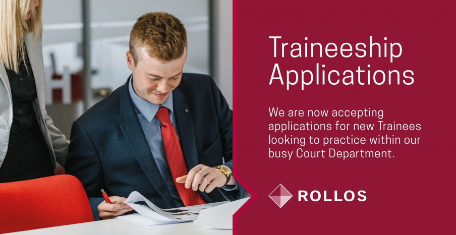 TRAINEE APPLICATIONS ARE OPEN!